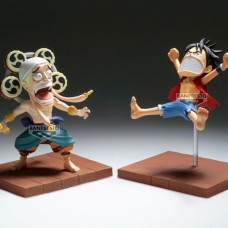 One Piece World Collectable Figure Log Stories Monkey D. Luffy & Enel