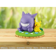 Figure Gengar & Pikachu Pokémon Kutsurogi Time