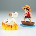 One Piece World Collectable Figure Log Stories Monkey D. Luffy & Going Merry