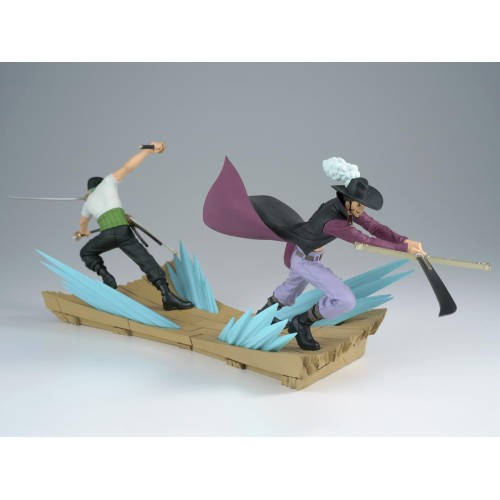 One Piece Senkozekkei Roronoa Zoro & One Piece Senkozekkei Dracule Mihawk