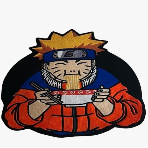 Naruto Eating Noodles Rug to own