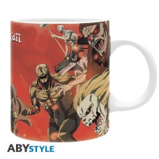 ATTACK ON TITAN Mug Battle scene season 4