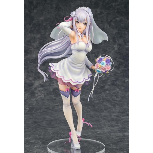 Re:Zero Starting Life in Another World Emilia (Wedding Ver.) 1/7 Scale Figure