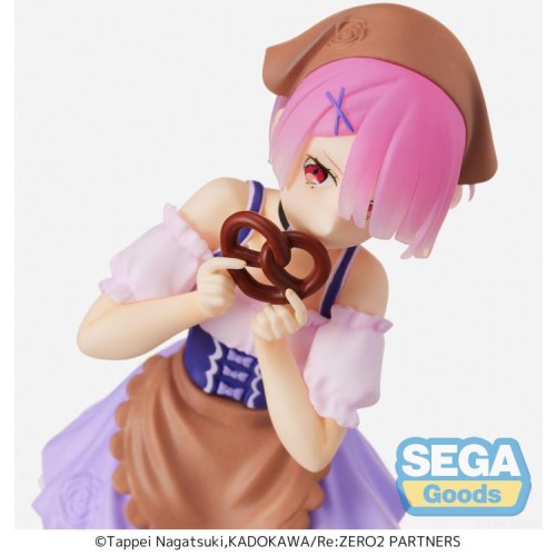 Re:Zero Starting Life in Another World Ram (Oktoberfest Ver.) Super Premium Figure (Reissue)