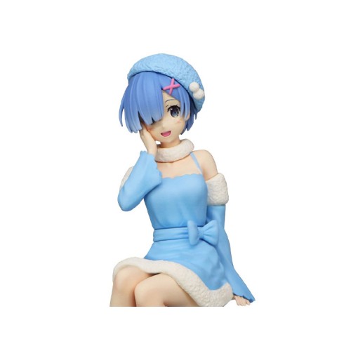 Re:Zero Noodle Stopper PVC Statue Rem Snow Princess