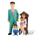 Crayon Shin-Chan Nohara Family Figure Family Photo (Vol.2)