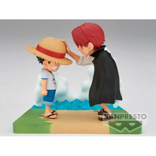 One Piece World Collectable Figure Log Stories Monkey D. Luffy & Shanks