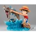 One Piece World Collectable Figure Log Stories Monkey D. Luffy vs Local Sea Monster