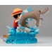 One Piece World Collectable Figure Log Stories Monkey D. Luffy vs Local Sea Monster