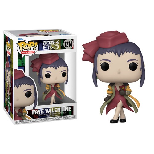 Cowboy Bebop Funko Pop! Faye Valentine (Red Dress) #1214