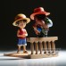 One Piece World Collectable Figure Log Stories Monkey D. Luffy & Portgas D. Ace