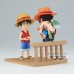 One Piece World Collectable Figure Log Stories Monkey D. Luffy & Portgas D. Ace